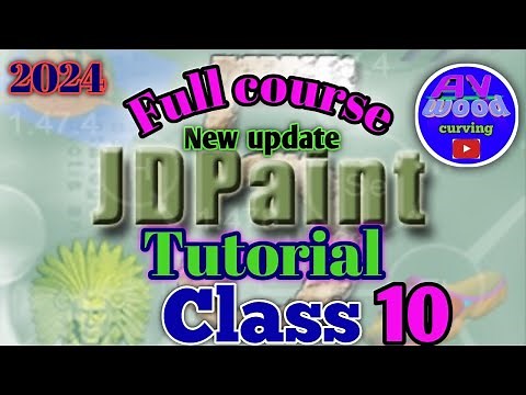 How to create jomin(system 3) in jdpaint 5.21tutorial ,for cnc router machine.class 10.