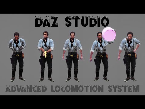 [OLD AND UNSTABLE] - Daz to Advanced Locomotion System V4 - Unreal Engine 5
