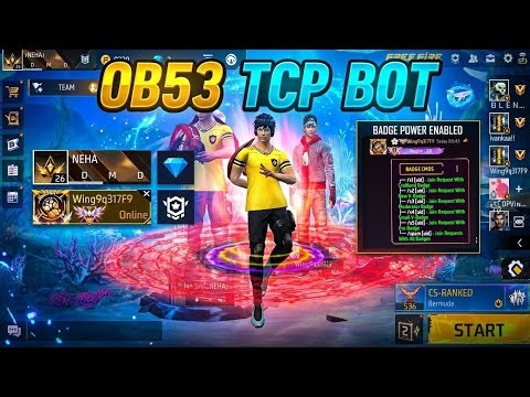 Free Fire OB53 Update: New TCP Bot File Download & Full Setup Guide