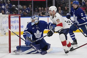 NHL insider gets honest about Sam Bennett's 'track history' of nasty hits on Matthew Knies, Mitch Marner