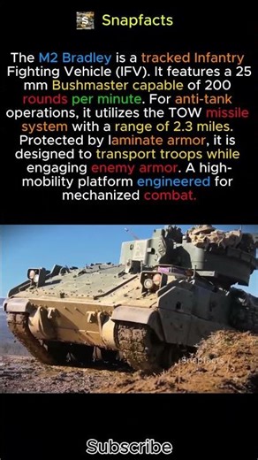 M2 Bradley: Technical Specs & Capabilities 🇺🇸🛡️