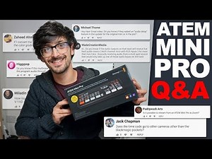 ATEM MINI PRO Q&A | Answering Your Questions