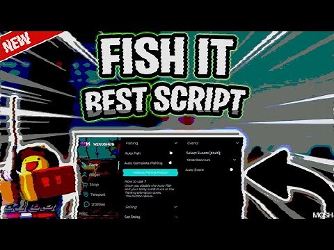 FISH IT Script Pastebin 2025 AUTO FARM, INSTANT FISHING, INSTANT CATCH, FISHING AREA, EVEN (NO KEY)