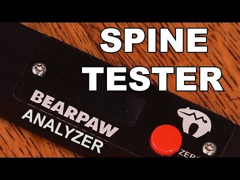 Bearpaw Arrow Analyzer overview / review, arrow spine tester