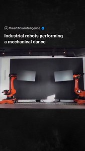 Industrial robots performing a mechanical dance | Artificial Intelligence News