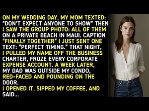 ON MY WEDDING DAY, MY MOM TEXTED: "DON'T EXPECT ANYONE TO SHOW" THEN I SAW THE GROUP PHOTO: ALL O...