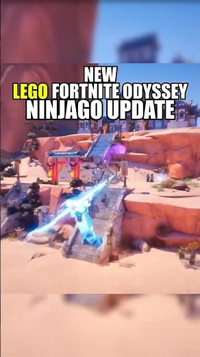 Lego Fortnite Odyssey Just Turned Into A Full Ninja Game