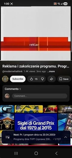 TVP1 Advertising Ident (2003-2004)