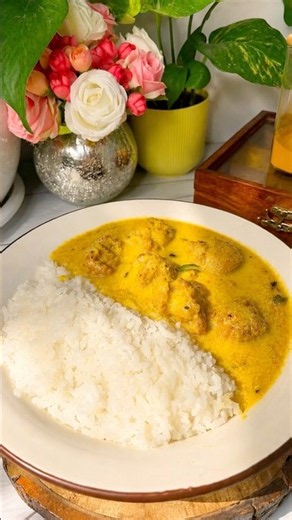 Authentic Punjabi Kadhi Pakoda Chawal | Crispy Pakoras in Tangy Yogurt Curry | Easy Comfort Food ✨