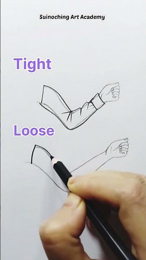 how to draw wrinkles in clothes step by step