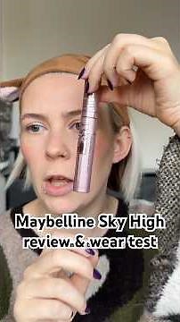 Is the Maybelline Sky High a tubing mascara? 🤔 here’s my honest review and wear test!