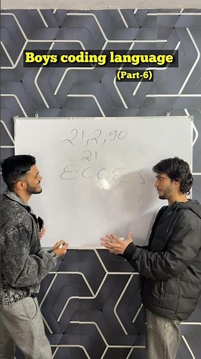 Boys code language | Part-6 | Sarcaster