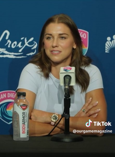 Alex Morgan is retiring after her final club match on Sunday, September 8, with the San Diego Wave FC of the NWSL. The USWNT and NWSL legend leaves the game better than she found it. Here are some highlights from Morgan's final press conference. Full videos is available on https://www.youtube.com/live/yfL25C-2s54?si=bIcA0nHEE0lUXcDT Go on, Baby Horse #uswnt #nwsl #alexmorgan #soccer #woso