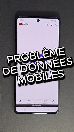 Le problème de données mobiles sur téléphone Android