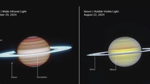 NASA reveals stunning new Saturn images with unseen details