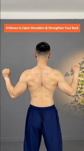4 Daily Exercises to Fix Rounded Shoulders, Neck Hump & Build a Strong Upright Back