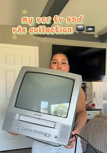 VCR TV and Vintage VHS Collection Unboxing