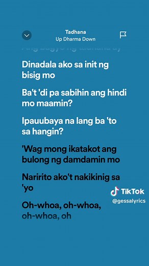 Tadhana by Up Dharma Down: Lyrics and Insights