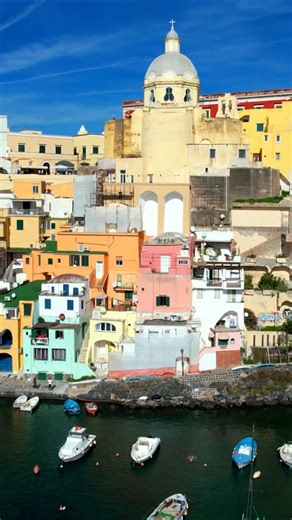 Drone views of Procida: Italy's hidden coastal gem revealed