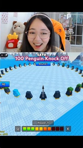 So much fun! We can play together 🩵☺️ #robloxindonesia #100penguin #gameroblox