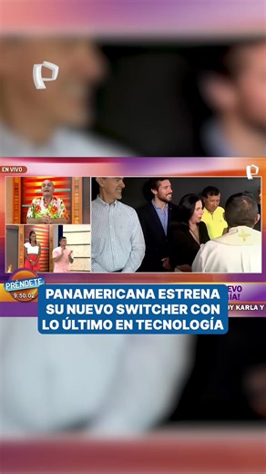 Panamericana TV estrena su nuevo switcher con lo último en tecnología. #PanamericanaTelevisión #estreno #switcher #tecnologia