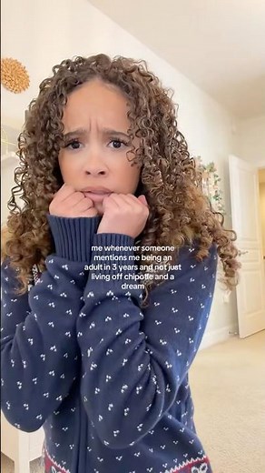 no where near ready. #adultlife #terrified #chipotle #livingondreams