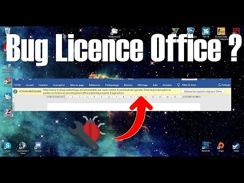 [Tutorial] How to remove the genuine Office license bug on Word, Excel or PowerPoint?