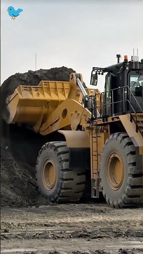 Payloader ready for loading #blasting #coalmines #excavator #machinerychannel #miningequipment #jcb