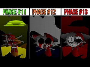 Phase 11 VS Phase 12 VS NEW Phase 13 Definitive Version in Incredibox Sprunki