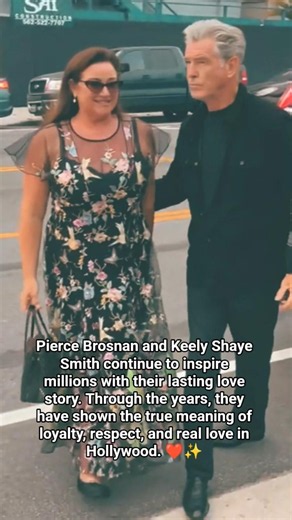 Pierce Brosnan & Keely Shaye Smith – Years of True Love ❤️ #80smusic #love