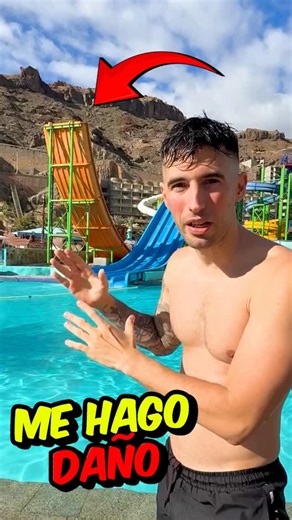 Makiman131 on Instagram: "Me hago daño en un parque acuático 💀☠️ luego volví a repetir"