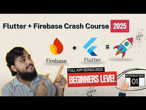 Master Flutter with Firebase 🔥 | Beginner-Friendly Full Stack Series (2025) | in Hindi