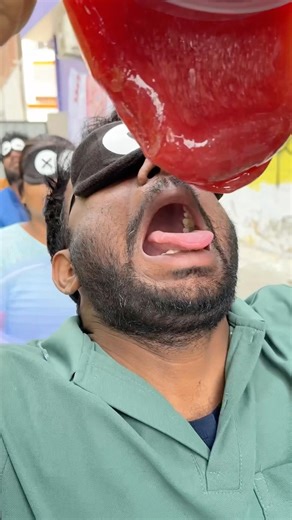 Best slime pour family challenge fun 4 #shorts