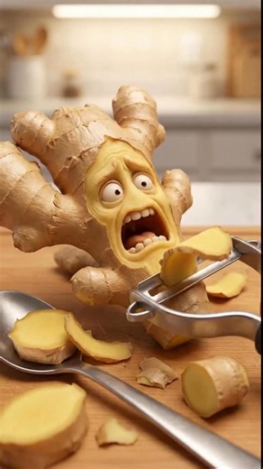 Food Simp on Instagram: "Your GINGER is being WASTED 😭🫚 🥄 Peeling → SPOON EDGE, not peeler ❄️ Storage → FREEZER, grate from frozen ⏱️ Timing → AFTER aromatics, not first ✨ Texture → MICROPLANE into paste The spoon trick changed my LIFE 👇 #ginger #cookingtips #kitchentips #foodtok #asiancooking"