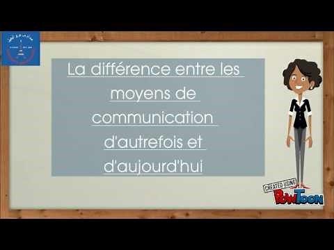 Les moyen de communication