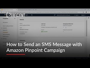 How to Send an SMS Message with Amazon Pinpoint Campaign [Demo]
