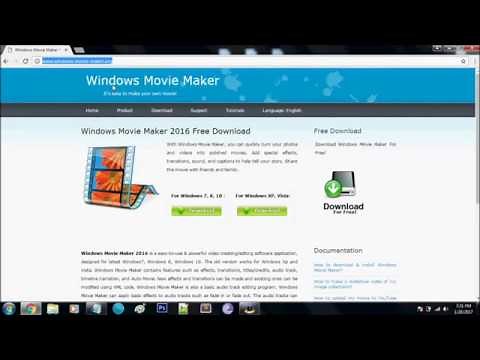 How to Download and Crack Windows Movie Maker 2016