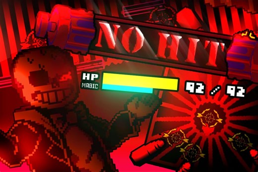 [NO HIT] FDY的Sudden Changes Sans 第一阶段 无伤通关