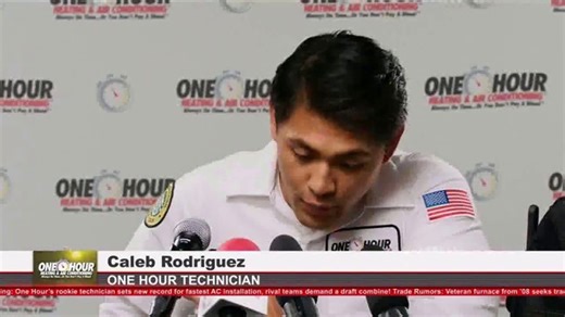 One Hour Heating & Air Conditioning TV Spot, 'Press Conference: Caleb'