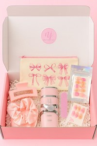 Pink Self-care Gift Box With YARA Perfume - Etsy UK