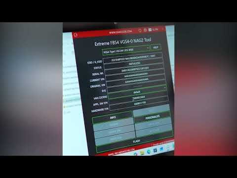 FBS4 VGS4-0 NAG2 Personalization via Diagnostics | OEM VITESCO Unit | No Open No Solder