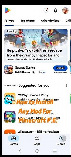 HOW to Install Any Mod For Minecraft 💯😲 #minecraftshorts #minecraft