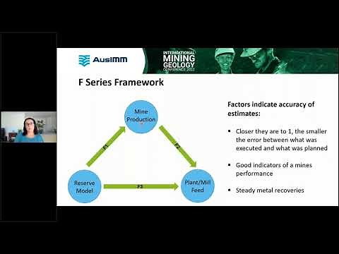 AusIMM Mining Geology Webinar: Mine Reconciliation Standardisation - R Factor Series