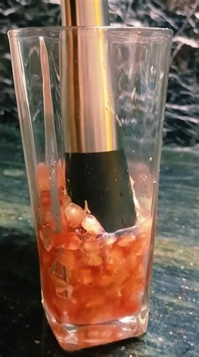 Pomegranate Mocktail 🍹A Festive, Non-Alcoholic Drink for Everyone #food #viral #shorts