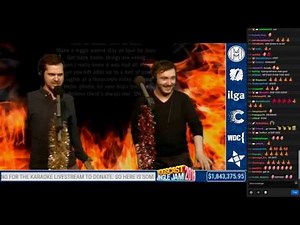 Yogscast Jingle Jam 2016: Lewis rapping