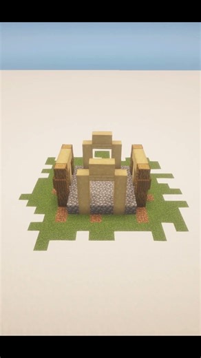 9 Second Minecraft House Build That Looks Amazing #minecraftbuild #hacks #shorts