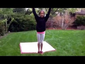 How to do a back handspring on ground