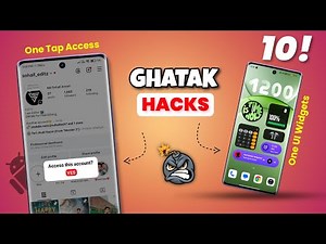 10 New Ghatak Android Hacks & Apps in 2025 | YOU SHOULDN'T MISS IT! [August 2025]
