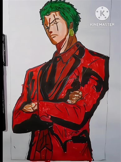 How to Draw Zoro Step by Step Easy Anime DrawingZoro Drawing & Coloring Tutorial One Piece ArtEasy