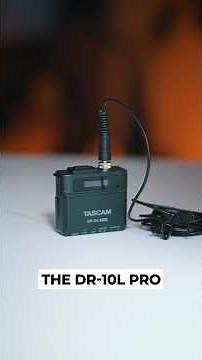 Looking for squeaky clean audio recordings? Check out the new ‪@TASCAMUSA‬ DR-10L Pro Recorder